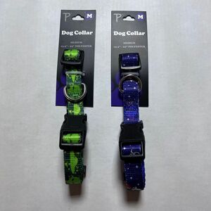 Alien Outer Space‎ Planets Dog Collars Adjustable Size M NWT